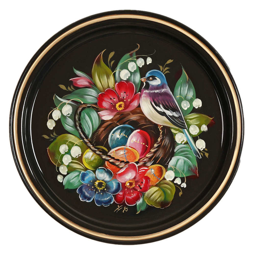 Zhostovo metal tray A5D290925180