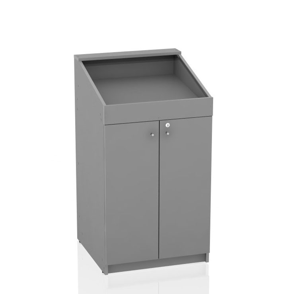 Музейная витрина с наклоном 600х600 (арт. 213010138)