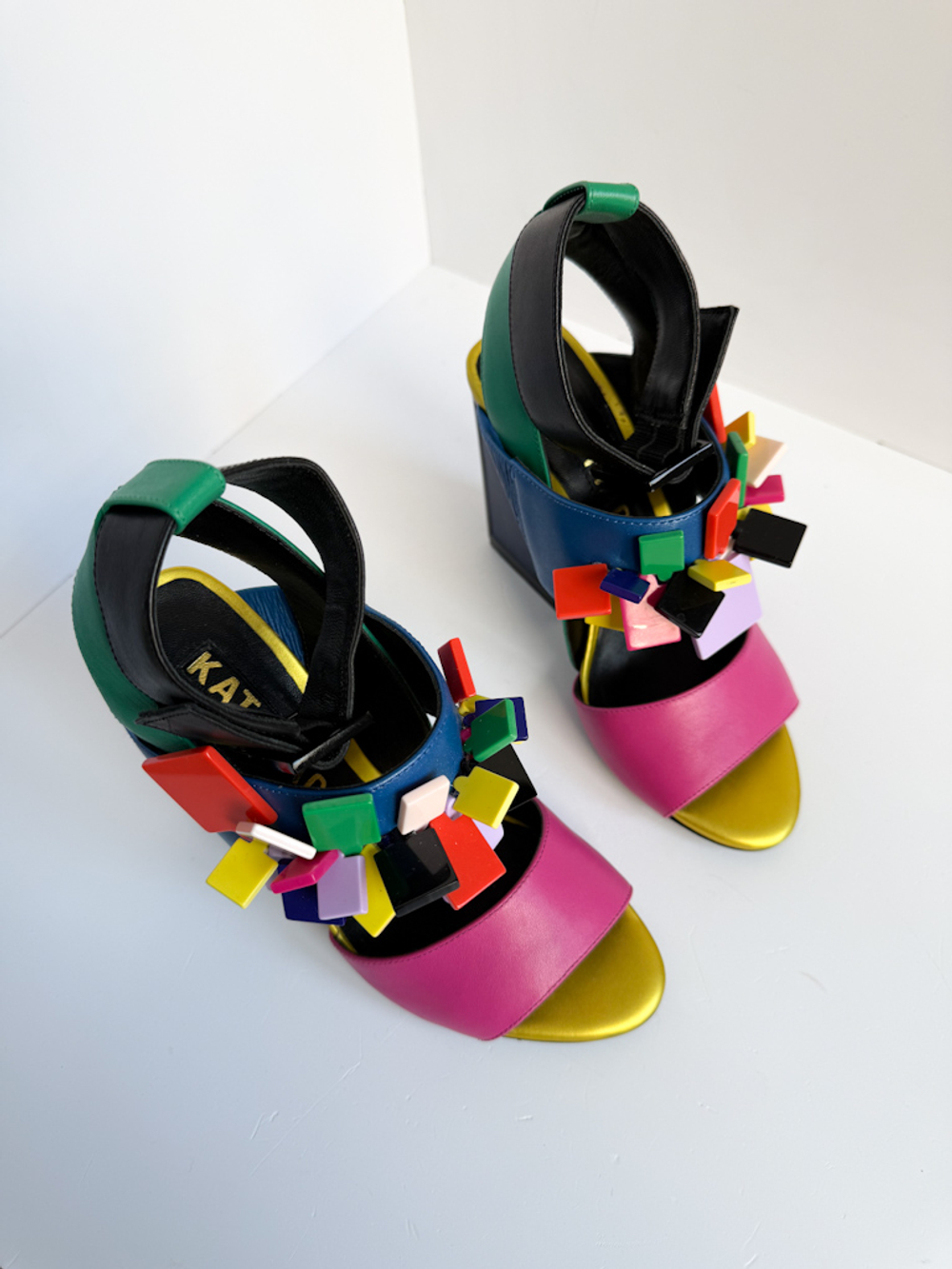 Кожаные босоножки Kat Maconie, 36