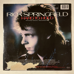 Винтажная виниловая пластинка LP Rick Springfield Hard To Hold Soundtrack Recording (Germany 1984)