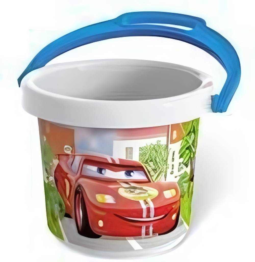 Ведро "Палитра" 1,4л в ассорт. (Стеллар)