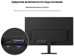 Монитор 24" Samsung LS24D304GAIXCI черный