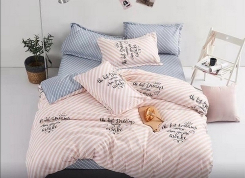 2-спальное постельное белье из сатина Полоски