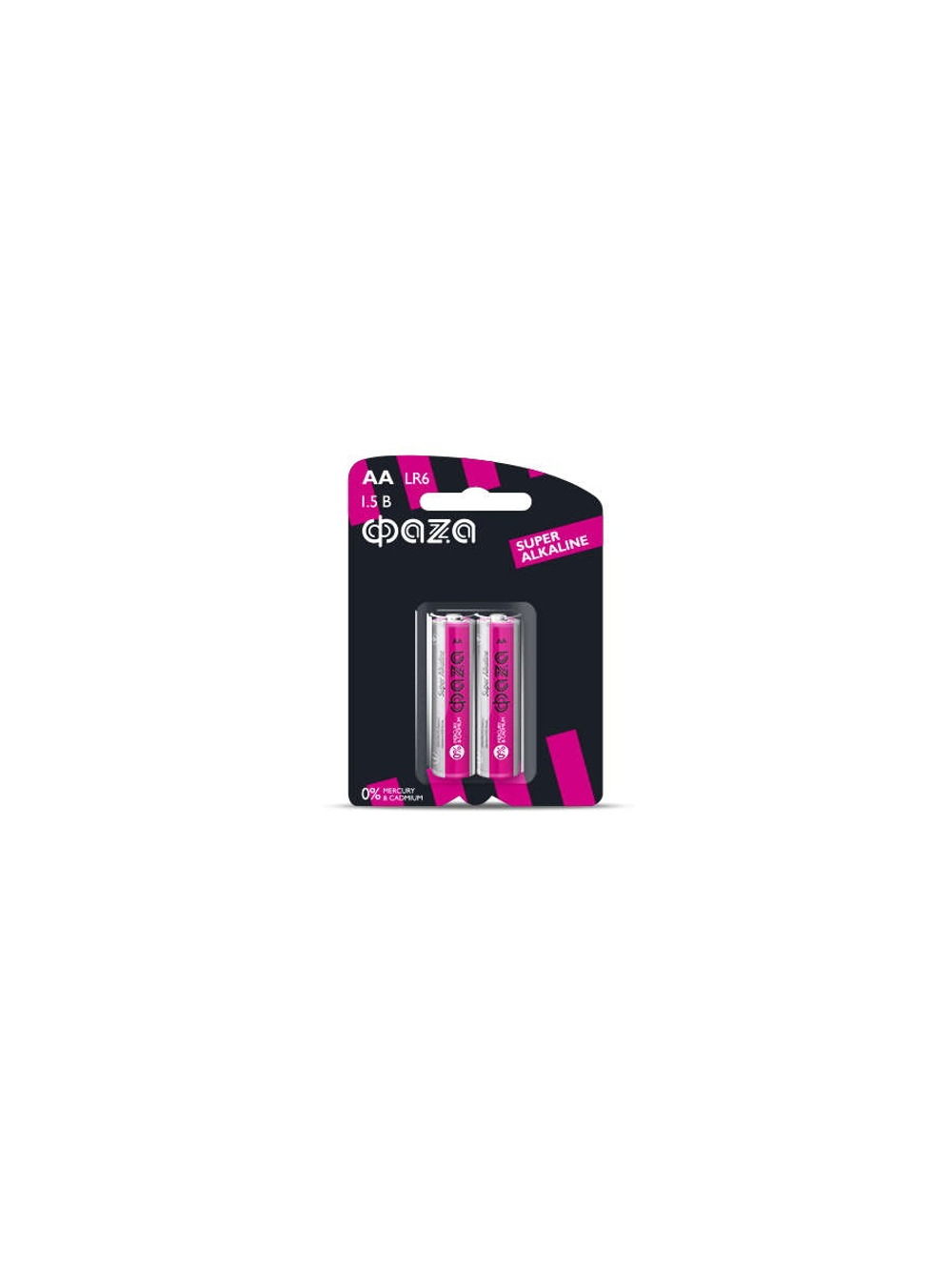 Элемент питания алкалиновый AA/LR6 1.5В Super Alkaline BL-2 (уп.2шт) ФАZА 2858443