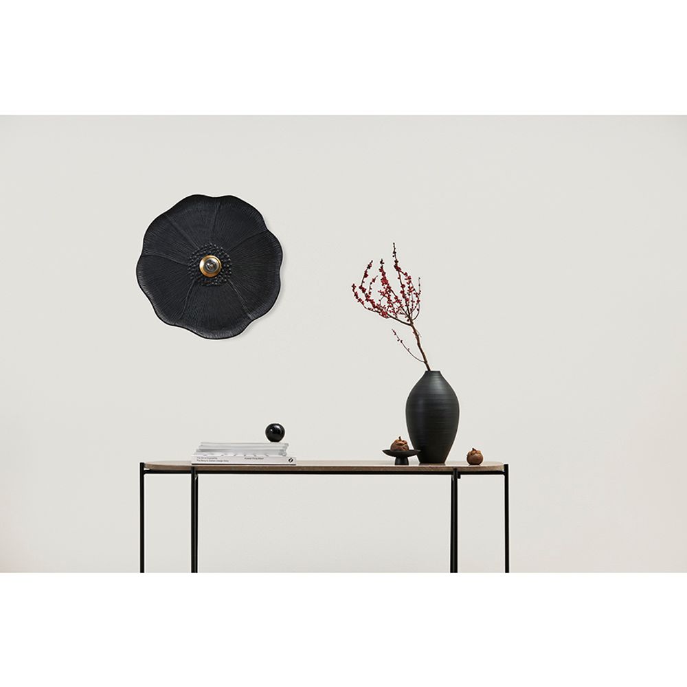 Светильник настенный Wildflower, Ø46 см, черный