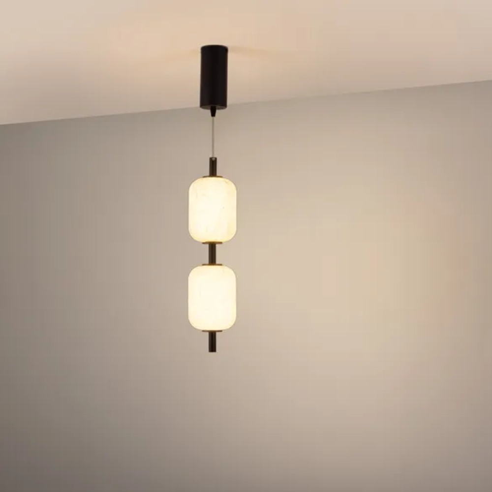 Светильник SP-CARAMELA-HANG-R120-7W Warm2700 (BK, 300 deg, 230V) (Arlight, IP20 Натуральный шелк, 3 года) 056886