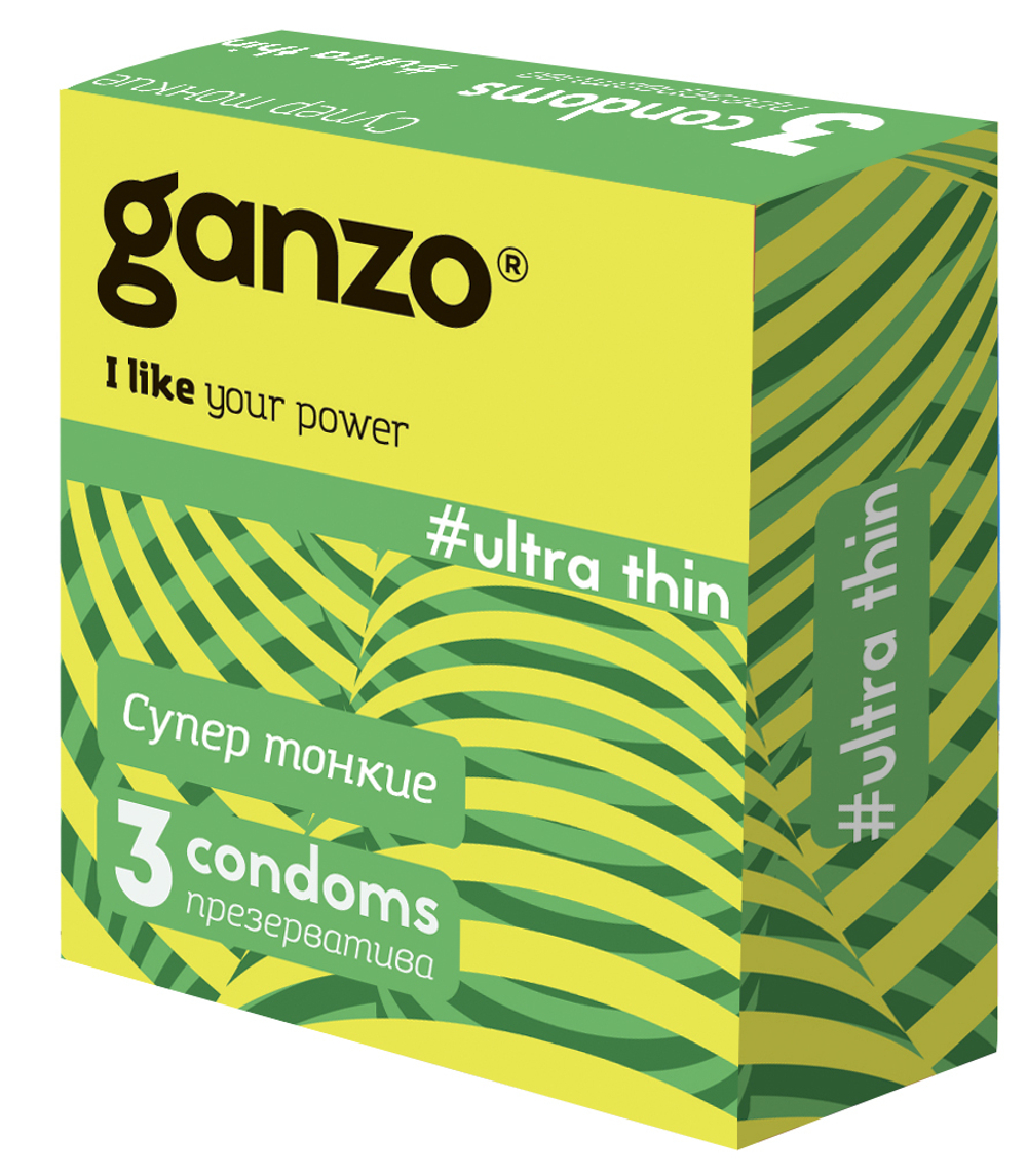 Презервативы GANZO Ultra Thin No3