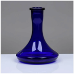 Колба №4 из синего стекла (без декора) (45 мм.) 1,5 л. h 250 мм.