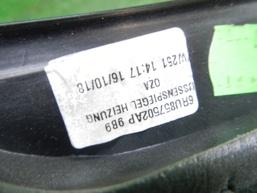 Зеркало правое VW Polo Sedan (2010-2020) 5 контактов