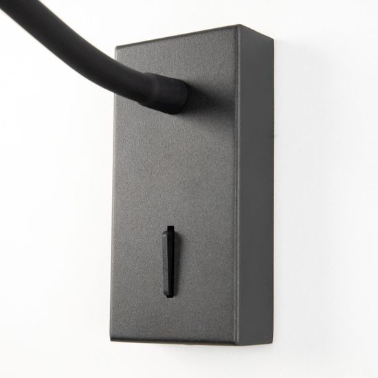 CL704361 Декарт Черный Св-к Настенный