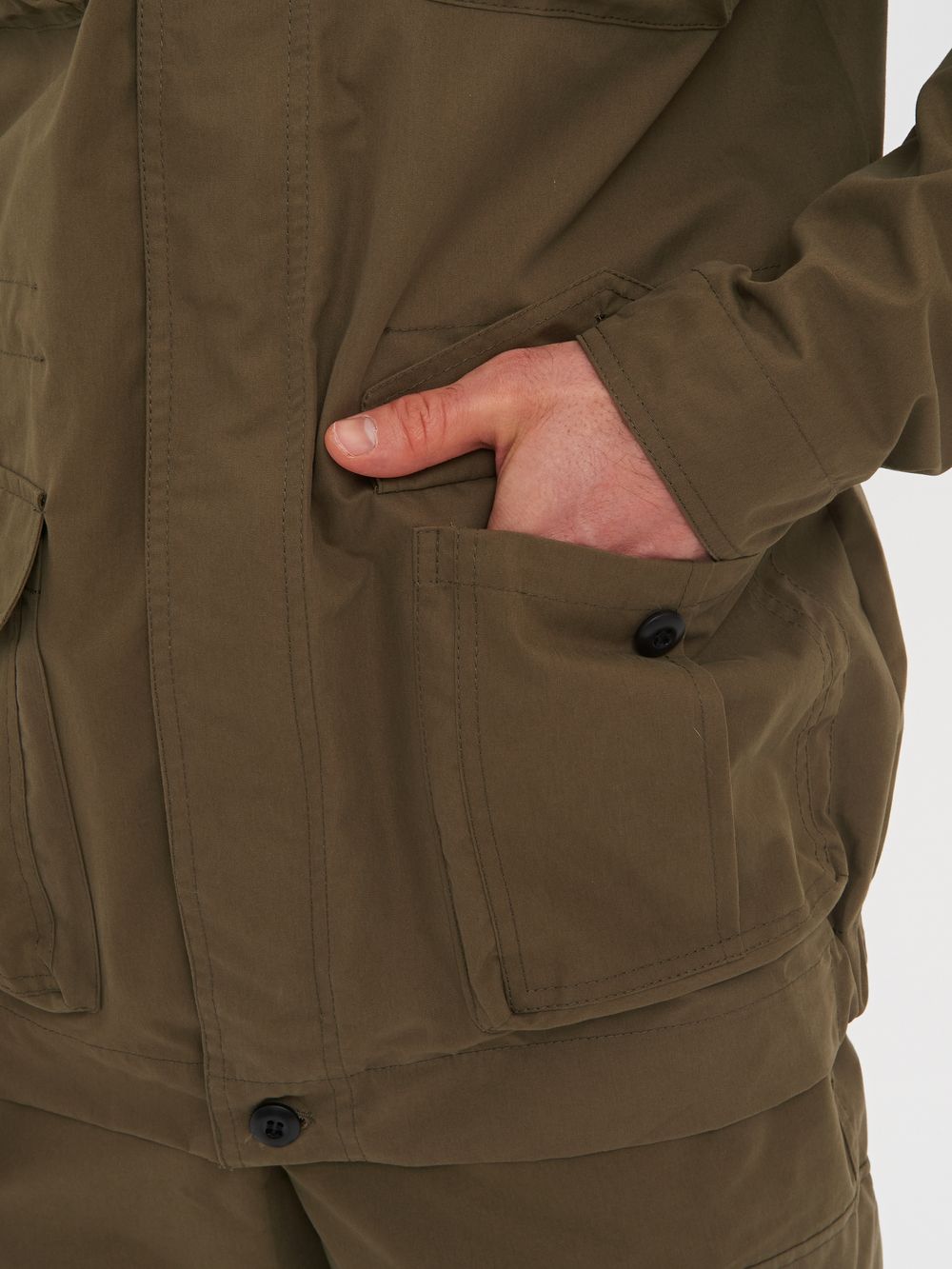 Костюм летний Крафт ткань Ravena Peach Wash цвет Олива