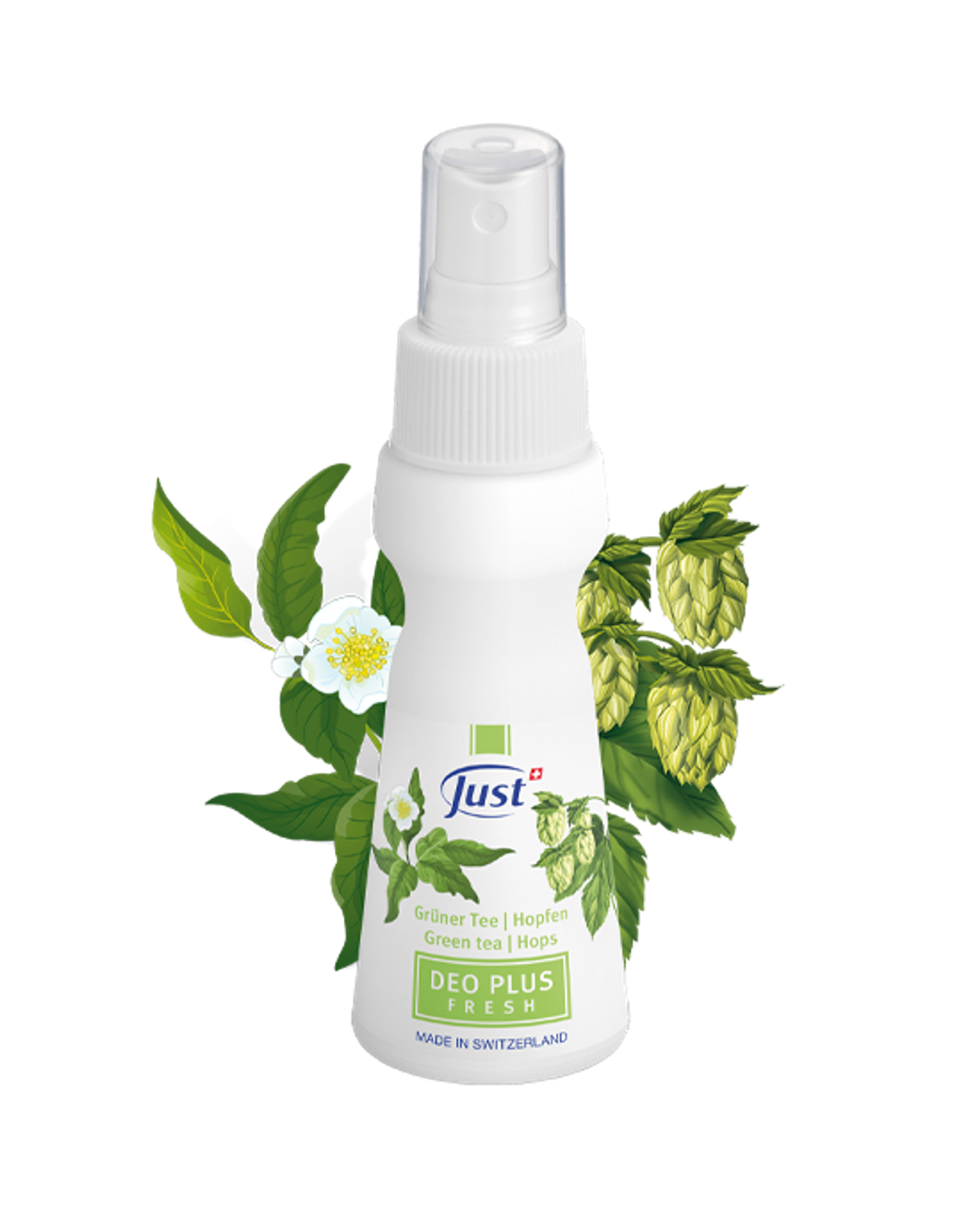 Just Спрей Део-плюс Fresh «Green Tee/Hops» 75ml