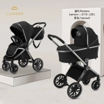 Коляска 2 в 1 Luxmom Pori 811X (новая рама)