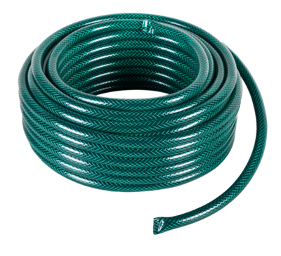 Шланг поливочный ПВХ, трёхслойный армированный 1/2, 25м Вихрь