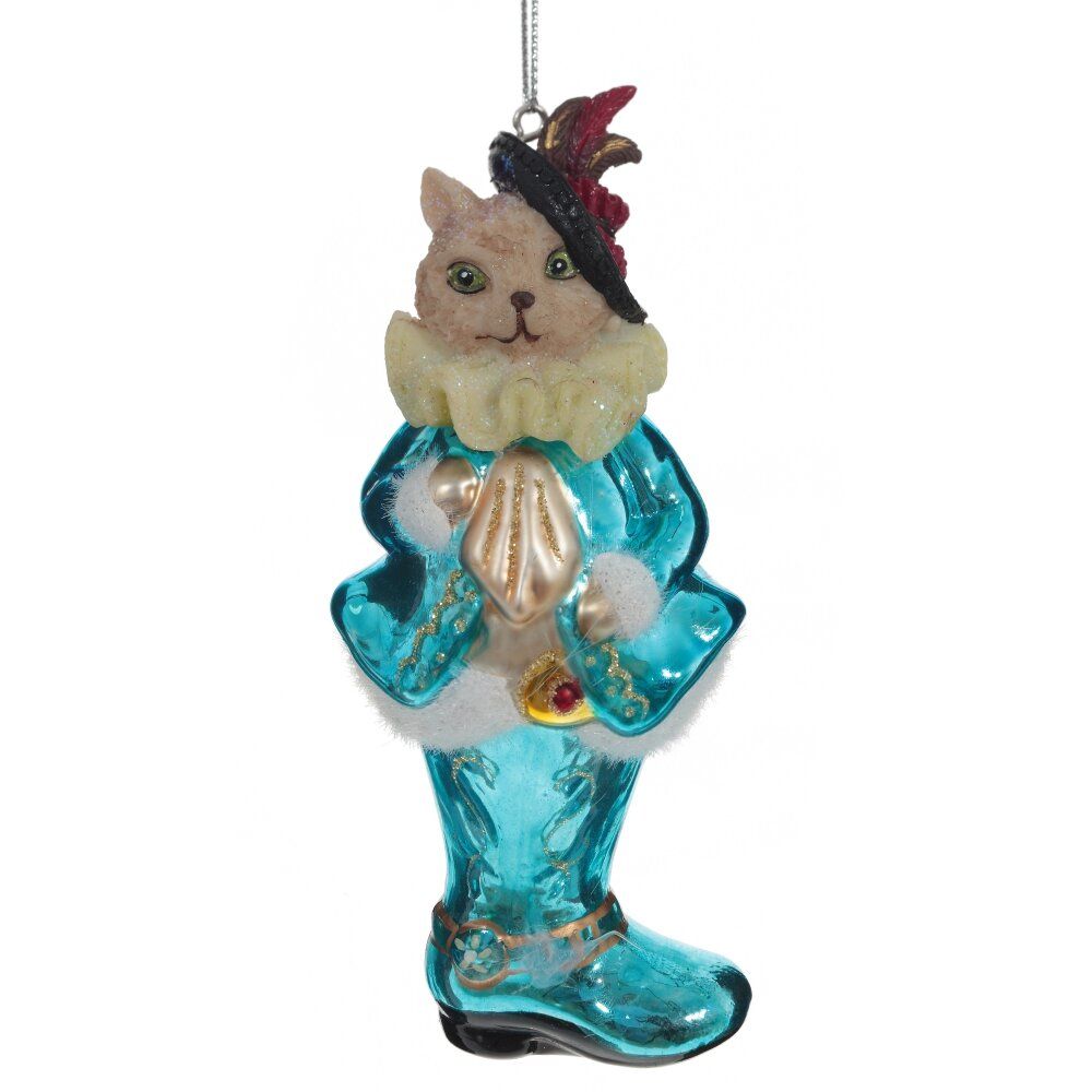 GAEM Украшение новогоднее "Кот", L6,5 W5,5 H13 см, 4в.