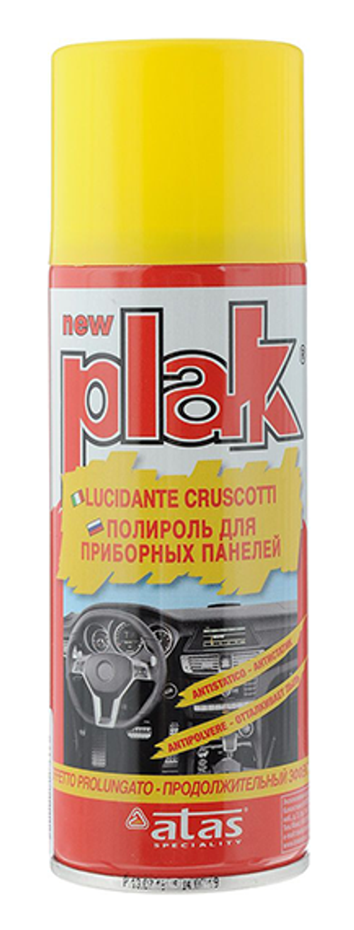 Полироль пластика Atas Plak, лимон, аэрозоль, 200 мл