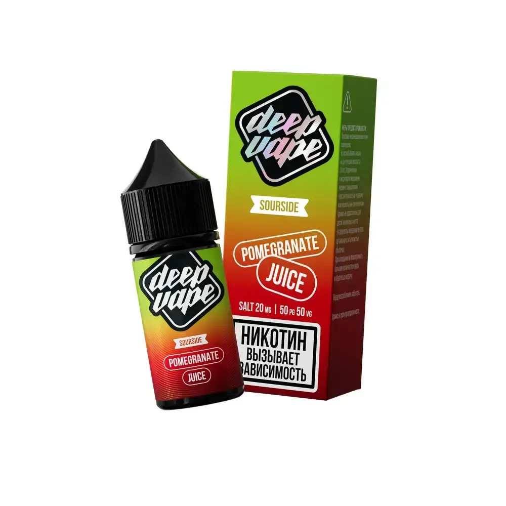 Жидкость DeepVape SourSide 30ml Pomegranate Juice МТ