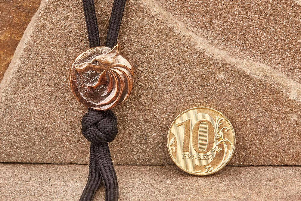 Бусина-вставка для браслета Ведьмак от мастерской Крымская бронза