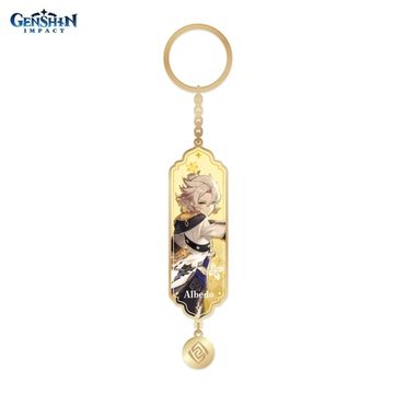 Брелок металический Character Banner Art Metal & Resin Keychain Secretum Secretorum Albedo 6974696615647