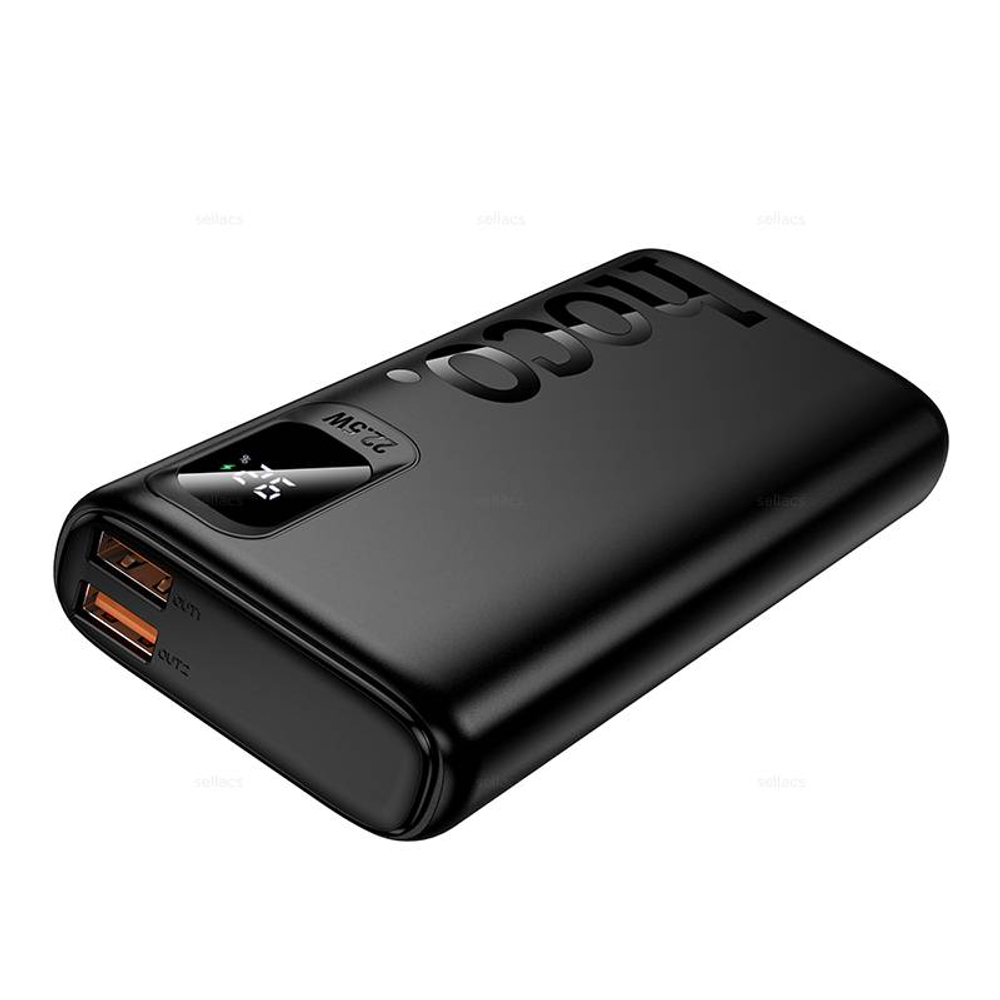 Hoco J158 Pro Runner 22.5W+PD20W портативный аккумулятор (10000mAh) (black)