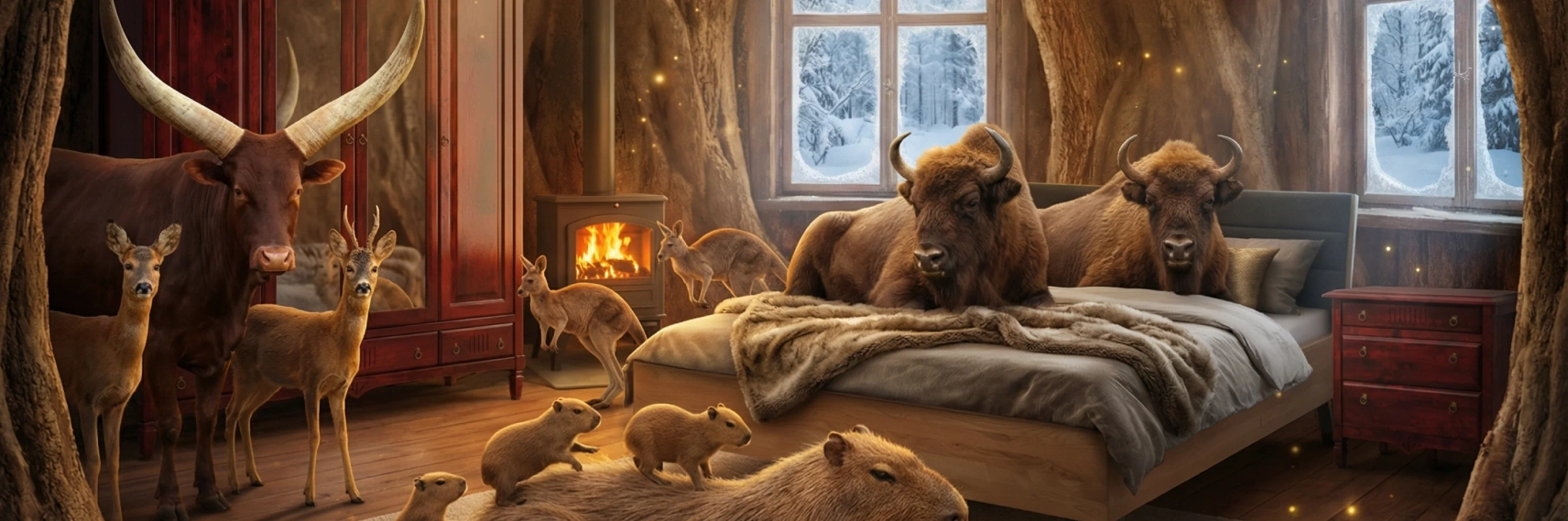 Основатели уникального "Парка Животных"