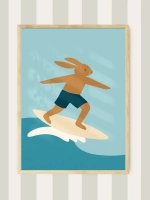 Постер для детской мальчика 50х70 см спорт ретро стиль