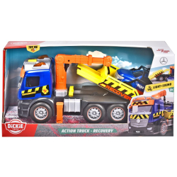 Dickie City - Грузовик Мерседес с подъемником Свет и звук 3745016 / артикул   3745016  / GTIN 4006333076176