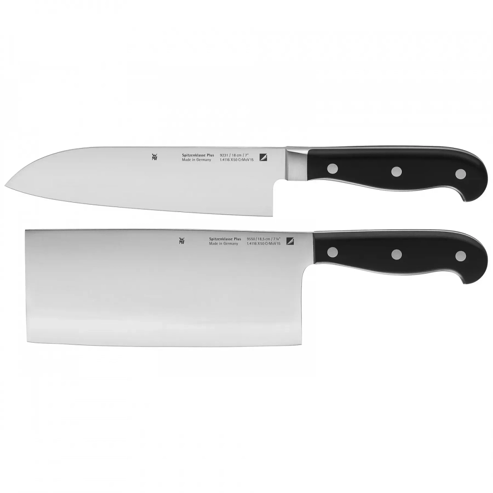 WMF Набор из 2 ножей Spitzenklasse Plus тесак + нож Santoku