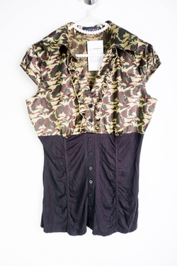 Блузка Melrose стильная, маркировка 40, визуально на 46 размер