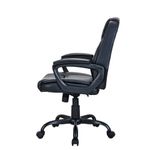 Кресло BRABIX "Forex EX-529", экокожа, разборное пятилучие, черное, 532980