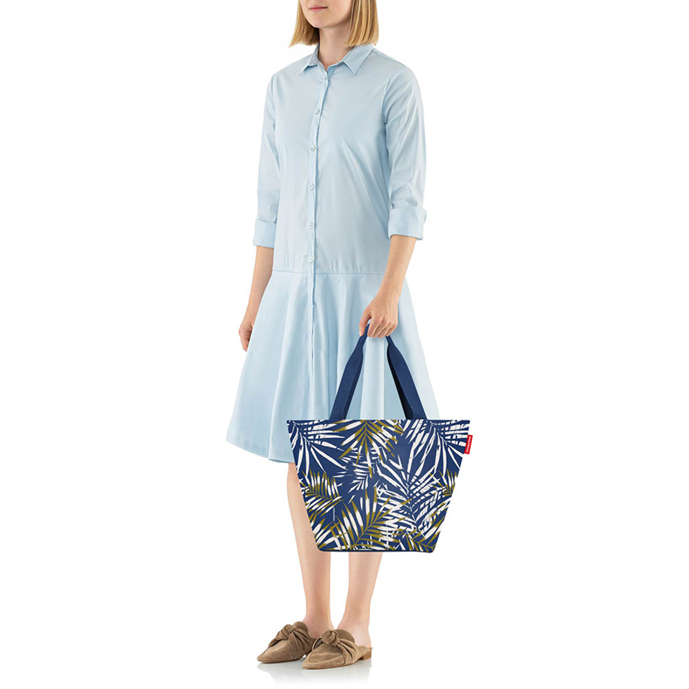 Сумка shopper m jungle space blue