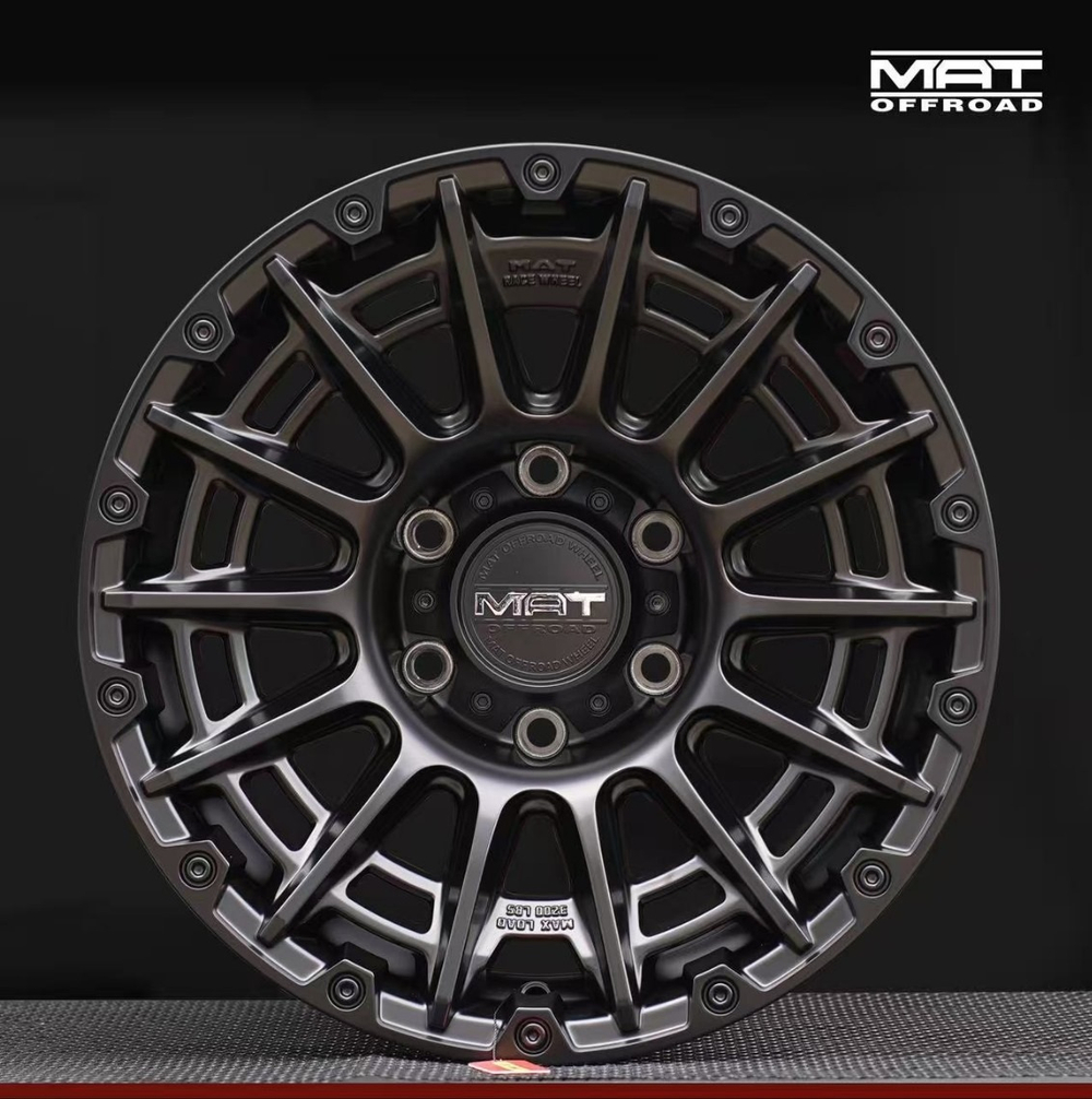 Диск колесный F1907 R20х9 ЕТ 0 Matte Black MAT-offroad