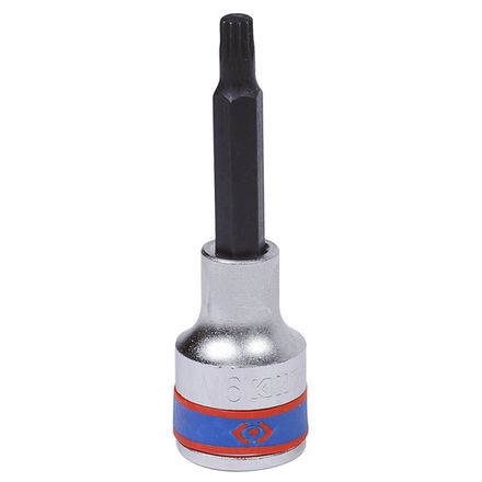 Цена на KING TONY (403606) Насадка (бита) торцевая 1/2", L = 80 мм, SPLINE, M6