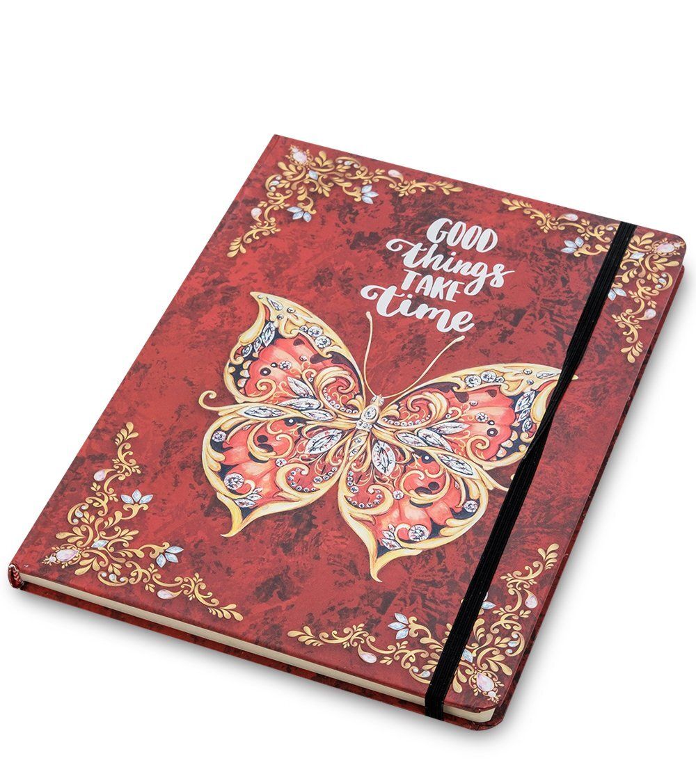 BM-03/4 Блокнот бол. «Бабочки» (3D твердая обложка)