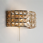 Citilux Портал CL324302 Бра хрустальное с выключателем Золото