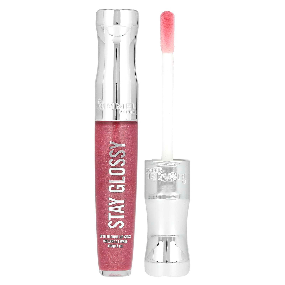 Rimmel London, Stay Glossy, блеск для губ, оттенок 340 Captivate Me, 5,5 мл (0,18 жидк. унции)