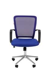 Офисное кресло Chairman    698    Россия     TW-05 синий хром new