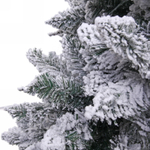 Ёлка «Снежные огни» 180 см, ПВХ с белым напылением 230 ламп LED (728 веток)