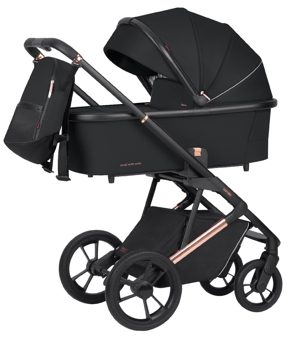 Коляска 2 в 1 Carrello Sigma CRL-6509 Obsidian Black