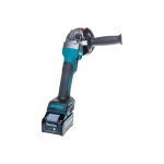Makita GA012GM201 аккумуляторная ушм (болгарка) (2 x 4 Ач, ЗУ) GA012GM201