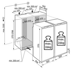 Встраиваемый холодильник Liebherr IXRF 5100-22 (SIFNe 5108-22+IRe 5100-22)