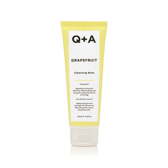 Очищающий бальзам для лица Q+A, с экстрактом грейпфрута, Grapefruit Cleansing Balm, 125мл