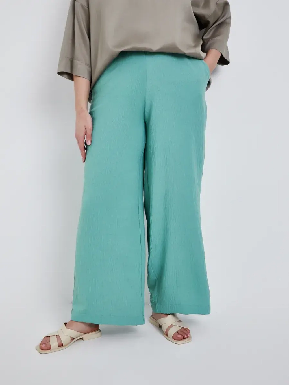 Брюки летние широкие