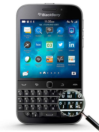 BlackBerry Classic Q20 LTE 4G черный