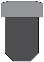 A127-120 Поршневое уплотнение для тяжёлых условий эксплуатации 120-99-8,1