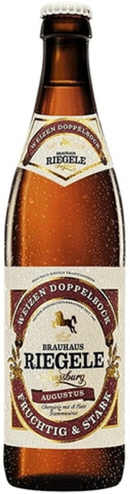 Пиво Ригеле Вайцен Доппельбок / Riegele Weizen Doppelbock 0.5 - стекло