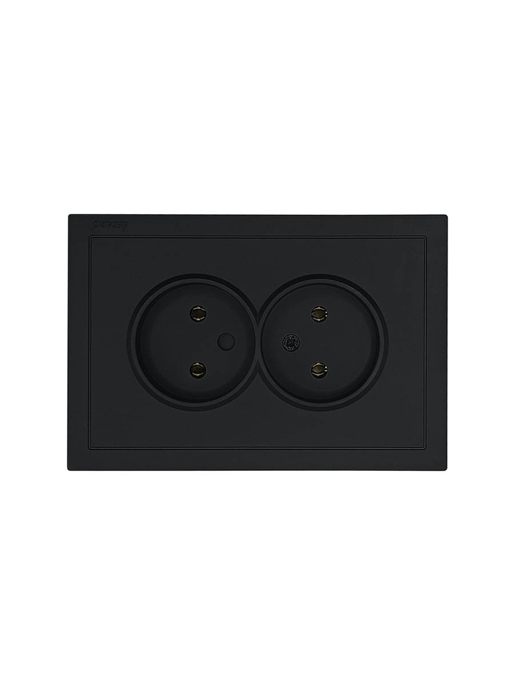 ZIMA Розетка двойная 704-4200-127BQC