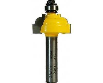 Фреза кромочная калевочная с подшипником D-25,4 H-13 R-4 ЭНКОР 9284