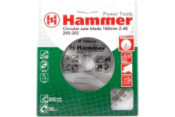 Диск пильный по ламинату Flex CSB PL (160х20/16 мм; Z-48) HAMMER 30673 205-202