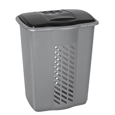 Корзина для белья большая 60 лт стальной